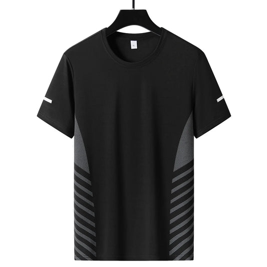 Quick Dry Sport Running T Shirt Men's For 2024 T-Shirt Short Sleeves