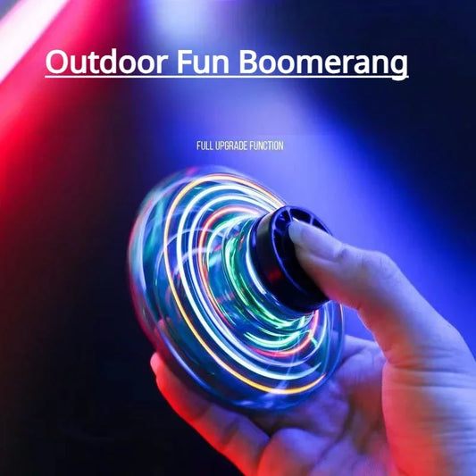 Creative Outdoor Fun Boomerang Fidget Spinner Hand Controlled Mini